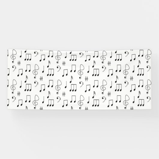 Banderoles Juste Noté Blanc (Horizontal)