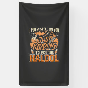 Banderoles Juste pour rire Haldol Halloween Flacon de potion