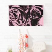 Banderoles Juste quelques Roses (En situation)