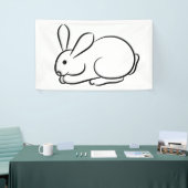 Banderoles Juste un lapin (Salon professionnel)
