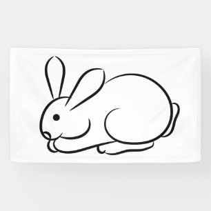 Banderoles Juste un lapin