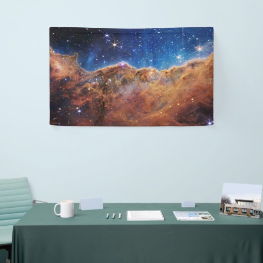 Banderoles JWST James Webb Télescope Spatial Falaises cosmiqu (Salon professionnel)