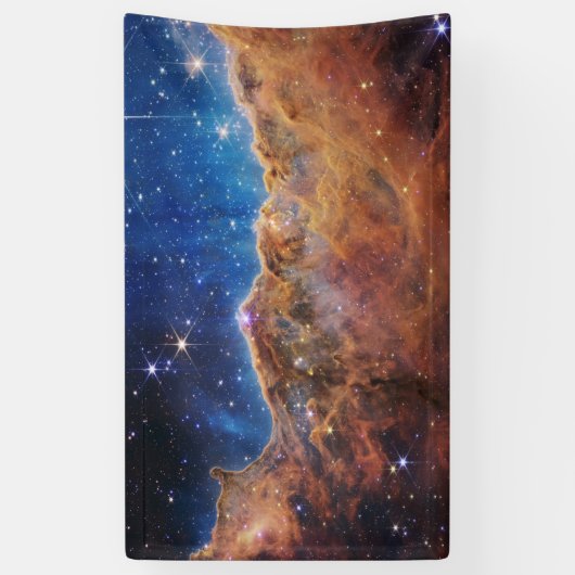 Banderoles JWST James Webb Télescope Spatial Falaises cosmiqu (Vertical)