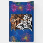 Banderoles Kamala 2024 pour le président Thunder_Cove (Vertical)