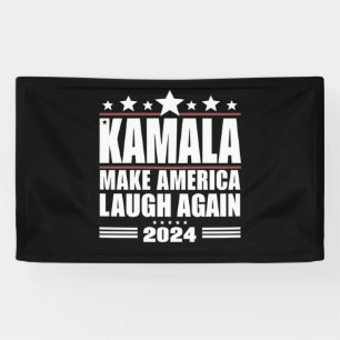 Banderoles Kamala fait rire l'Amérique à nouveau drapeau amér