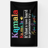 Banderoles Kamala Harris (Vertical)