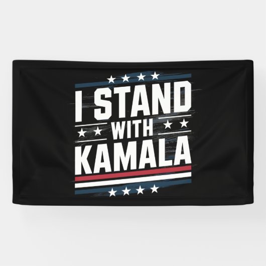 Banderoles Kamala Harris (Horizontal)