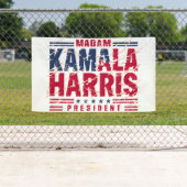 Banderoles Kamala Harris (En situation)