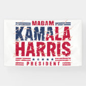 Banderoles Kamala Harris (Horizontal)