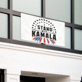Banderoles Kamala Harris (Bâtiment extérieur)