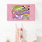 Banderoles Kamala Harris 1ère femme Présidente Inauguration (En situation)