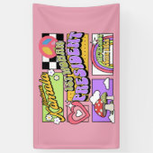 Banderoles Kamala Harris 1ère femme Présidente Inauguration (Vertical)