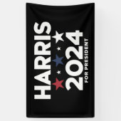 Banderoles Kamala Harris 2024 Pour La Campagne Électorale (Vertical)
