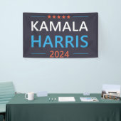 Banderoles Kamala Harris 2024 pour le président (Salon professionnel)