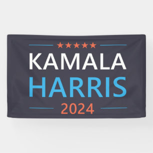 Banderoles Kamala Harris 2024 pour le président