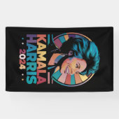 Banderoles Kamala Harris 2024 Vote Président Kamala Election (Horizontal)