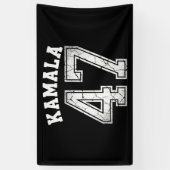 Banderoles Kamala Harris 47 Pour Président Pour Le Peuple (Vertical)