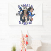 Banderoles Kamala Harris Bootleg Rap (Insitu)