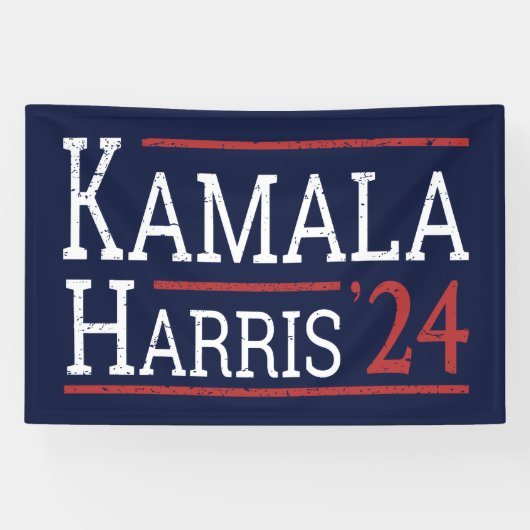 Banderoles Kamala Harris Election 2024 I (Horizontal)