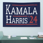Banderoles Kamala Harris Election 2024 I (Salon professionnel)