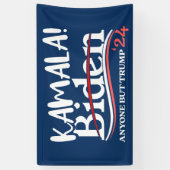 Banderoles Kamala Harris, Kamala 2024 pour les femmes, anti-T (Vertical)