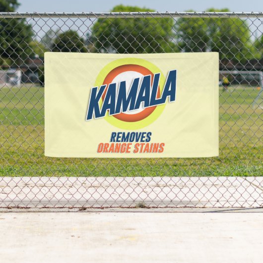Banderoles Kamala supprime les rideaux orange (En situation)