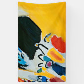 Banderoles Kandinski Impression III Concert Peinture Abstrait (Vertical)