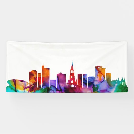 Banderoles Katowice Skyline (Horizontal)
