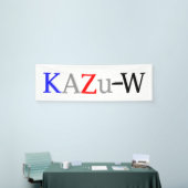 Banderoles KAZu-W (Salon professionnel)