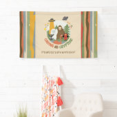 Banderoles Kid's Cryptid Birthday Banner (En situation)