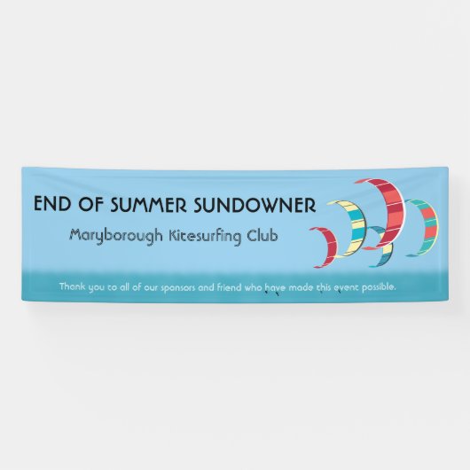 Banderoles Kite Surf (Horizontal)