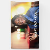 BANDEROLES KWANZAA - JOYEUX KWANZAA - (Vertical)