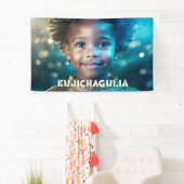 BANDEROLES KWANZAA - KUJICHAGULIA -  (En situation)