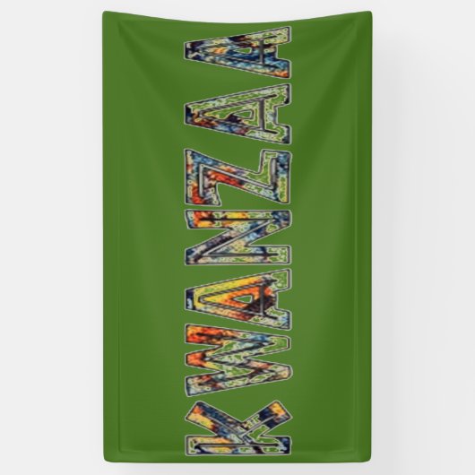 Banderoles Kwanzaa-Multi (Vertical)