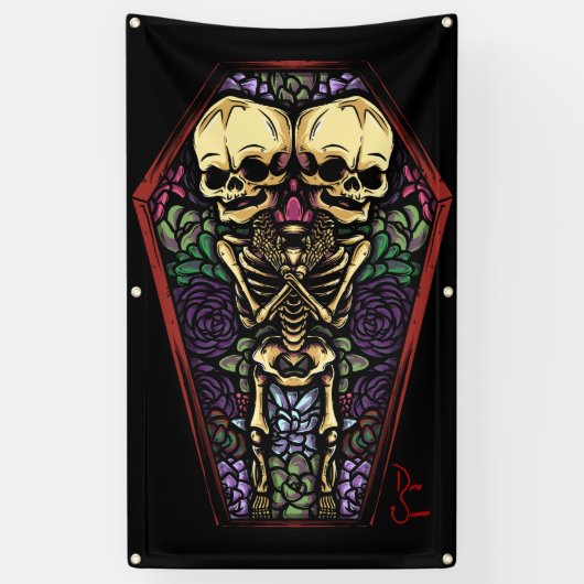 Banderoles La beauté dans un café (Vertical)