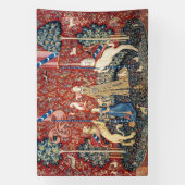 Banderoles La Dame et la licorne, Goûtez (Verticale)