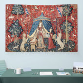 Banderoles La Dame et l'Unicorne, À mon seul désir (Salon professionnel)