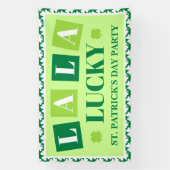 Banderoles La La Lucky St. Patrick’s Day (Verticale)