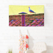 Banderoles La mouette à l'après-midi de Conclave (En situation)