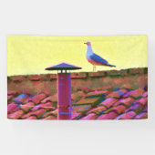 Banderoles La mouette à l'après-midi de Conclave (Horizontal)