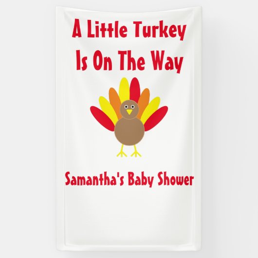 Banderoles La Petite Turquie Sur Le Chemin (Vertical)