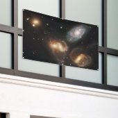 Banderoles La quintette de Stephan : Une épave galaxie galact (Bâtiment extérieur)