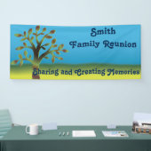 Banderoles La Réunion d'arbre généalogique (Salon professionnel)