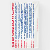 Banderoles La route des Romains vers le salut (Vertical)