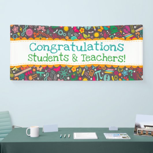 Banderoles La TIGE badine l'étude faite sur commande d'école (Salon professionnel)