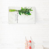 Banderoles La verdure dans Vase Célébration de la vie Funérai (Insitu)