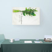 Banderoles La verdure dans Vase Célébration de la vie Funérai (Salon professionnel)