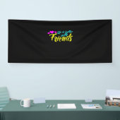 Banderoles La vie est meilleure avec les amis (Salon professionnel)