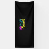 Banderoles La vie est meilleure avec les amis (Vertical)