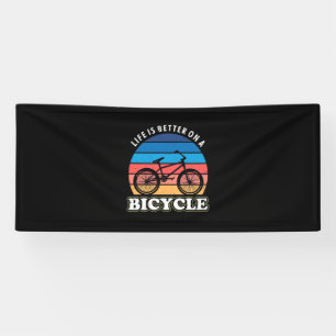 Banderoles La Vie Est Mieux À Vélo